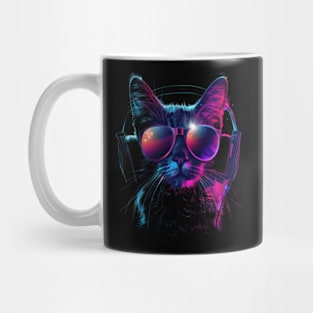 Cat DJ’s Silent Purr Mug